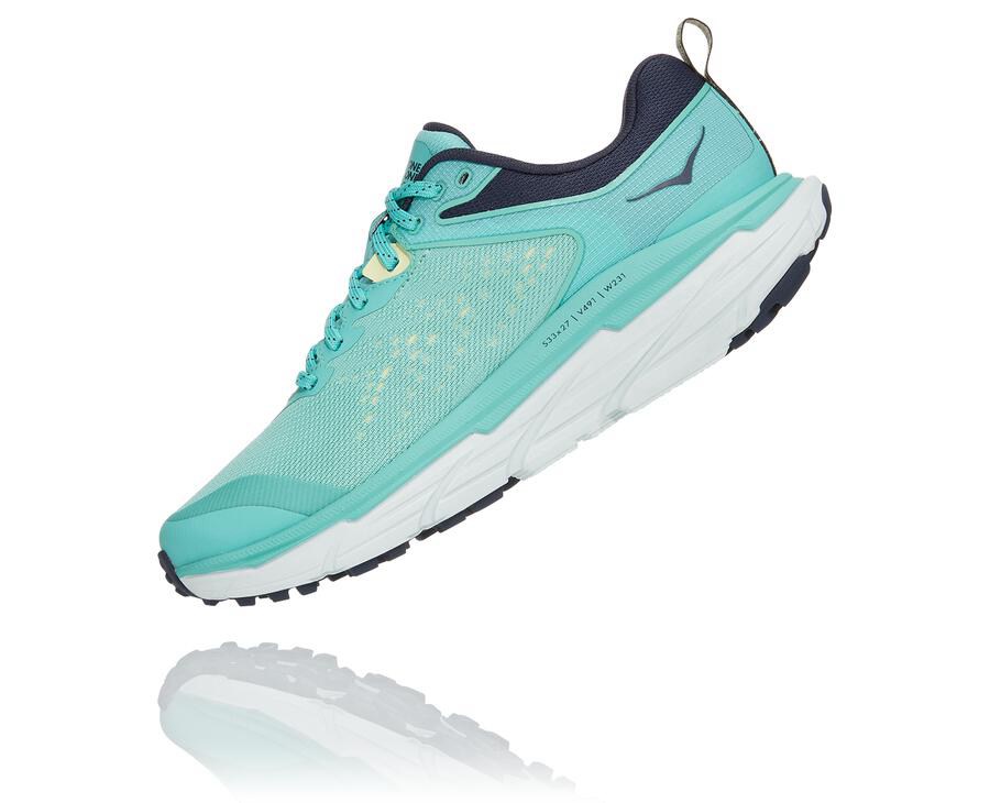 Hoka Australia One One Challenger ATR 6 - Womens Trail Shoes Blue/White - ZAKUO-1745